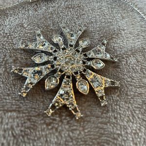 Swarovski crystal pendant and necklace